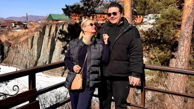 Анна Семенович поделилась фотографиями с отдыха на Алтае