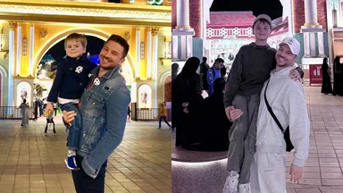 Сергей Лазарев повторил семейные кадры с сыном спустя семь лет